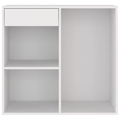 Kosmetikschrank Weiß 80x40x75 cm Holzwerkstoff - Pazzar.ch