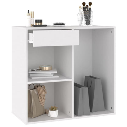 Kosmetikschrank Weiß 80x40x75 cm Holzwerkstoff - Pazzar.ch
