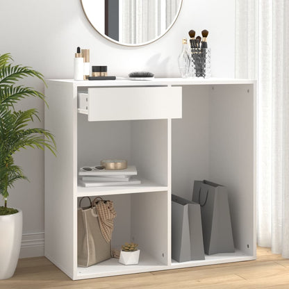Kosmetikschrank Weiß 80x40x75 cm Holzwerkstoff - Pazzar.ch