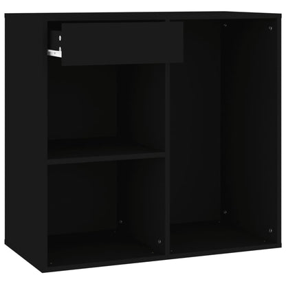 Kosmetikschrank Schwarz 80x40x75 cm Holzwerkstoff - Pazzar.ch