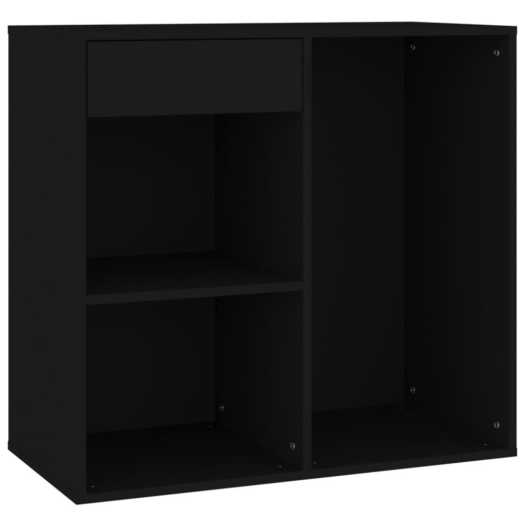 Kosmetikschrank Schwarz 80x40x75 cm Holzwerkstoff - Pazzar.ch