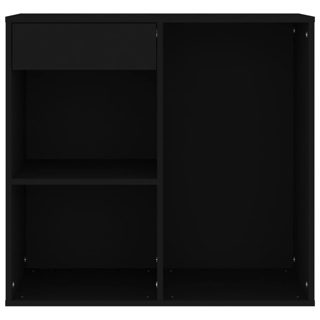 Kosmetikschrank Schwarz 80x40x75 cm Holzwerkstoff - Pazzar.ch