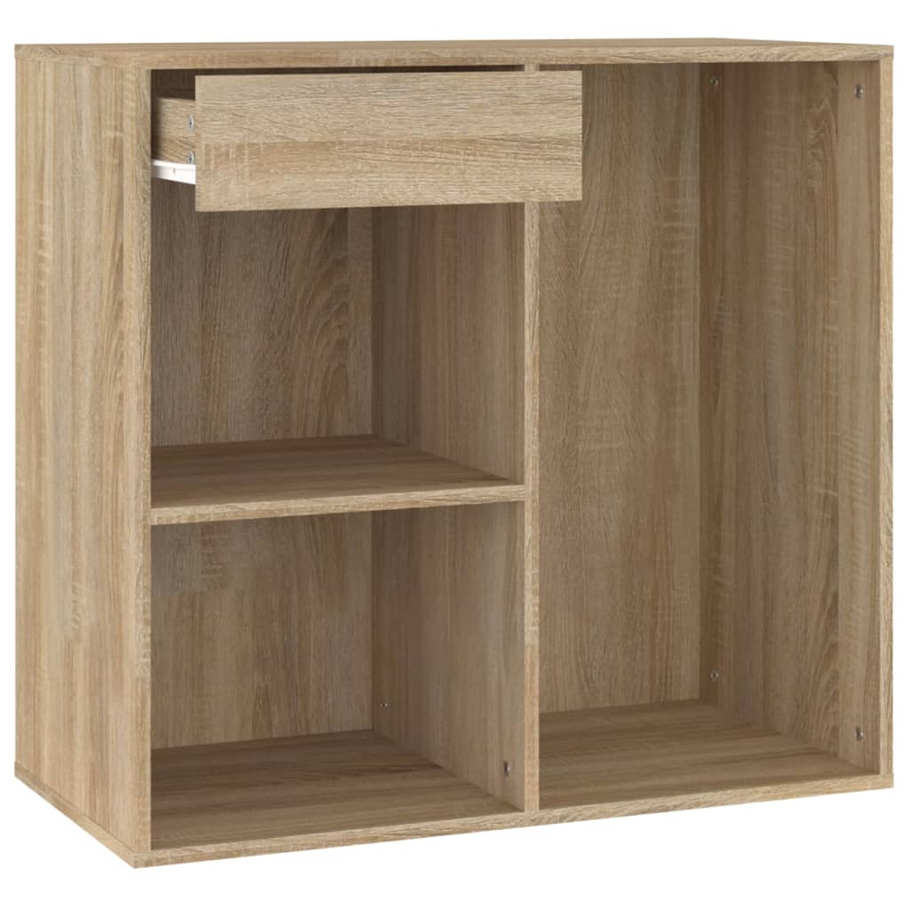Kosmetikschrank Sonoma-Eiche 80x40x75 cm Holzwerkstoff - Pazzar.ch