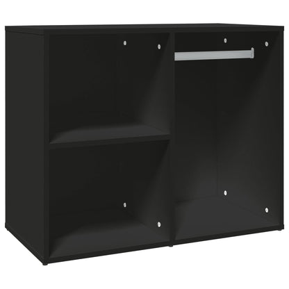Regal für Schminktisch Schwarz 80x40x65 cm Holzwerkstoff - Pazzar.ch