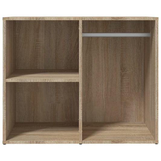 Regal für Schminktisch Sonoma-Eiche 80x40x65 cm Holzwerkstoff - Pazzar.ch