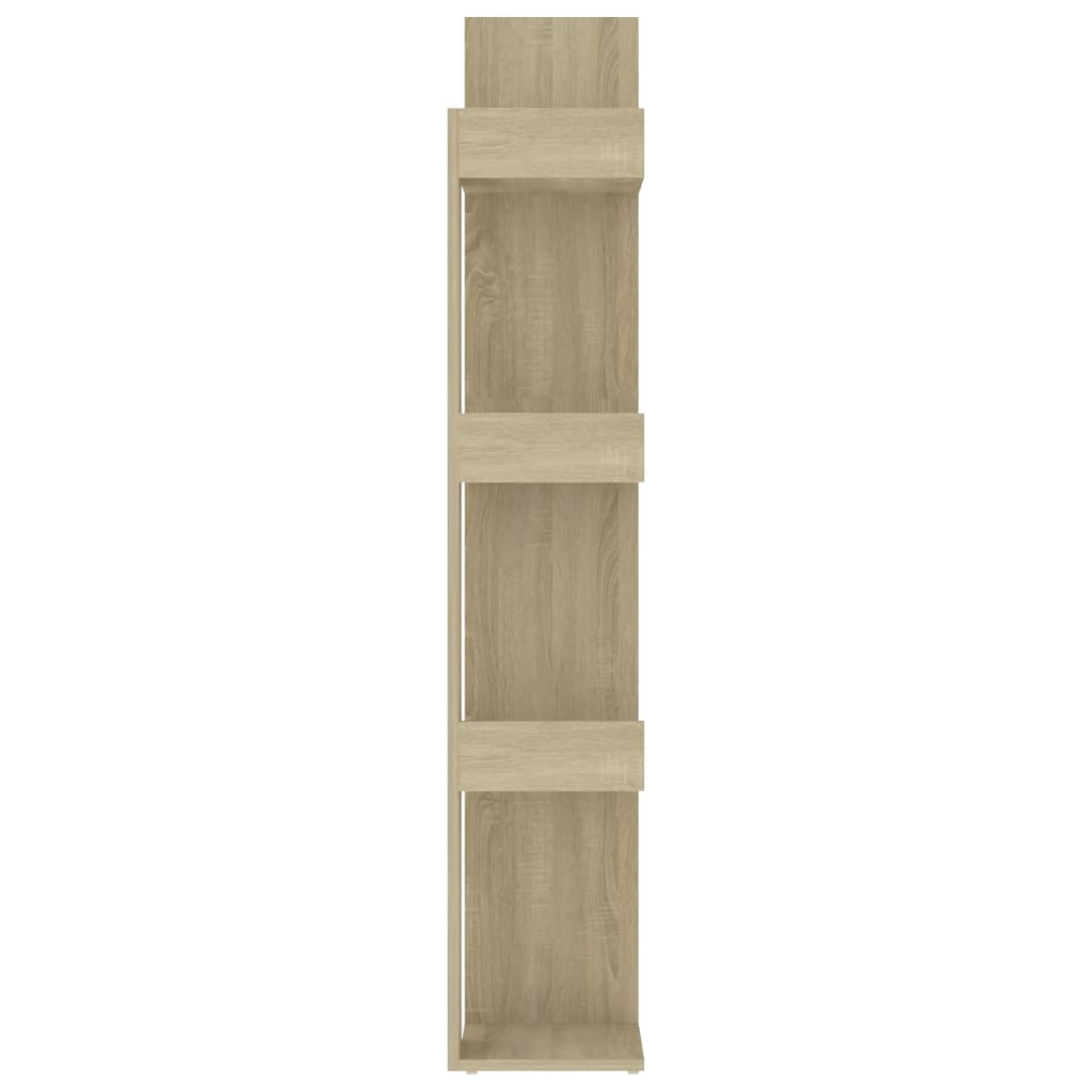 Bücherregal Sonoma-Eiche 86x25,5x140 cm Holzwerkstoff - Pazzar.ch