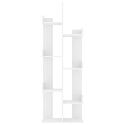 vvidaXL Bücherregal Weiß 48x25,5x140 cm Holzwerkstoff - Pazzar.ch