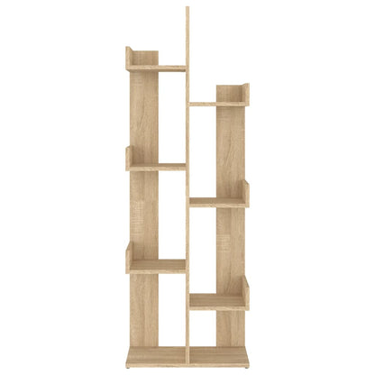 Bücherregal Sonoma-Eiche 48x25,5x140 cm Holzwerkstoff - Pazzar.ch