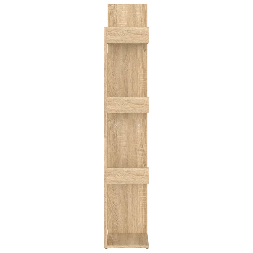 Bücherregal Sonoma-Eiche 48x25,5x140 cm Holzwerkstoff - Pazzar.ch