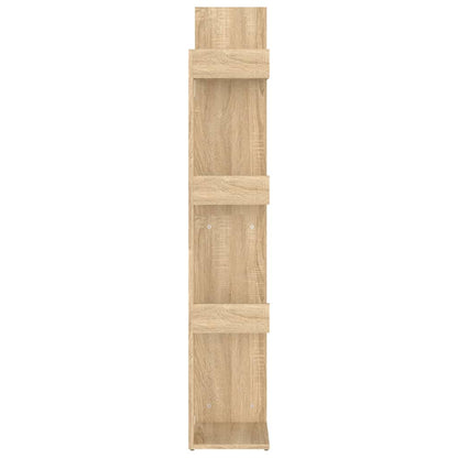 Bücherregal Sonoma-Eiche 48x25,5x140 cm Holzwerkstoff - Pazzar.ch