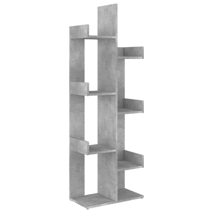 Bücherregal Betongrau 48x25,5x140 cm Holzwerkstoff - Pazzar.ch