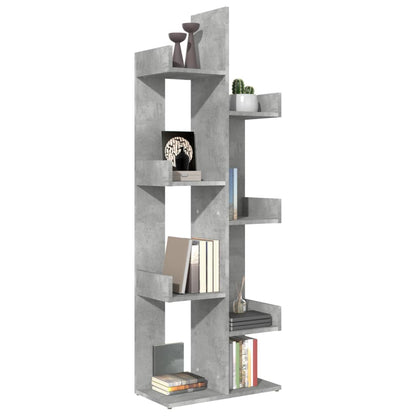 Bücherregal Betongrau 48x25,5x140 cm Holzwerkstoff - Pazzar.ch