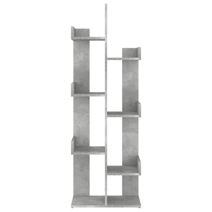 Bücherregal Betongrau 48x25,5x140 cm Holzwerkstoff - Pazzar.ch