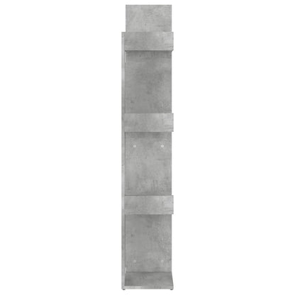 Bücherregal Betongrau 48x25,5x140 cm Holzwerkstoff - Pazzar.ch