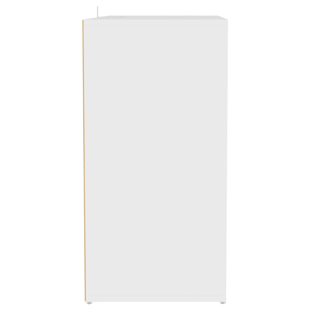 Schuhschrank Weiß 60x35x70 cm Holzwerkstoff - Pazzar.ch