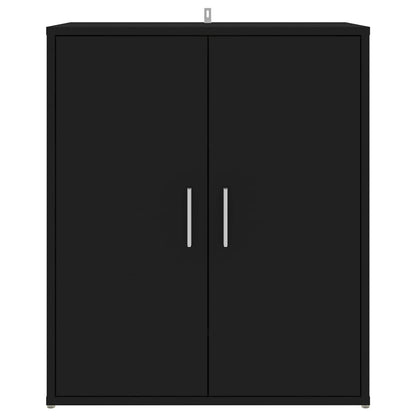 Schuhschrank Schwarz 60x35x70 cm Holzwerkstoff - Pazzar.ch