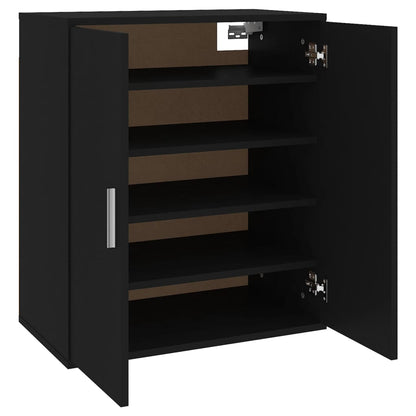 Schuhschrank Schwarz 60x35x70 cm Holzwerkstoff - Pazzar.ch