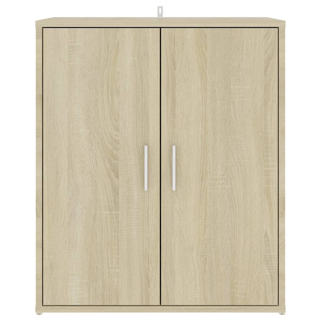 Schuhschrank Sonoma-Eiche 60x35x70 cm Holzwerkstoff - Pazzar.ch