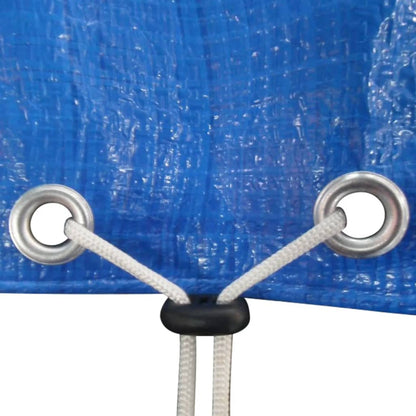 Poolabdeckungen 2 Stk. PE Rund 460 cm 90 g/m² - Pazzar.ch