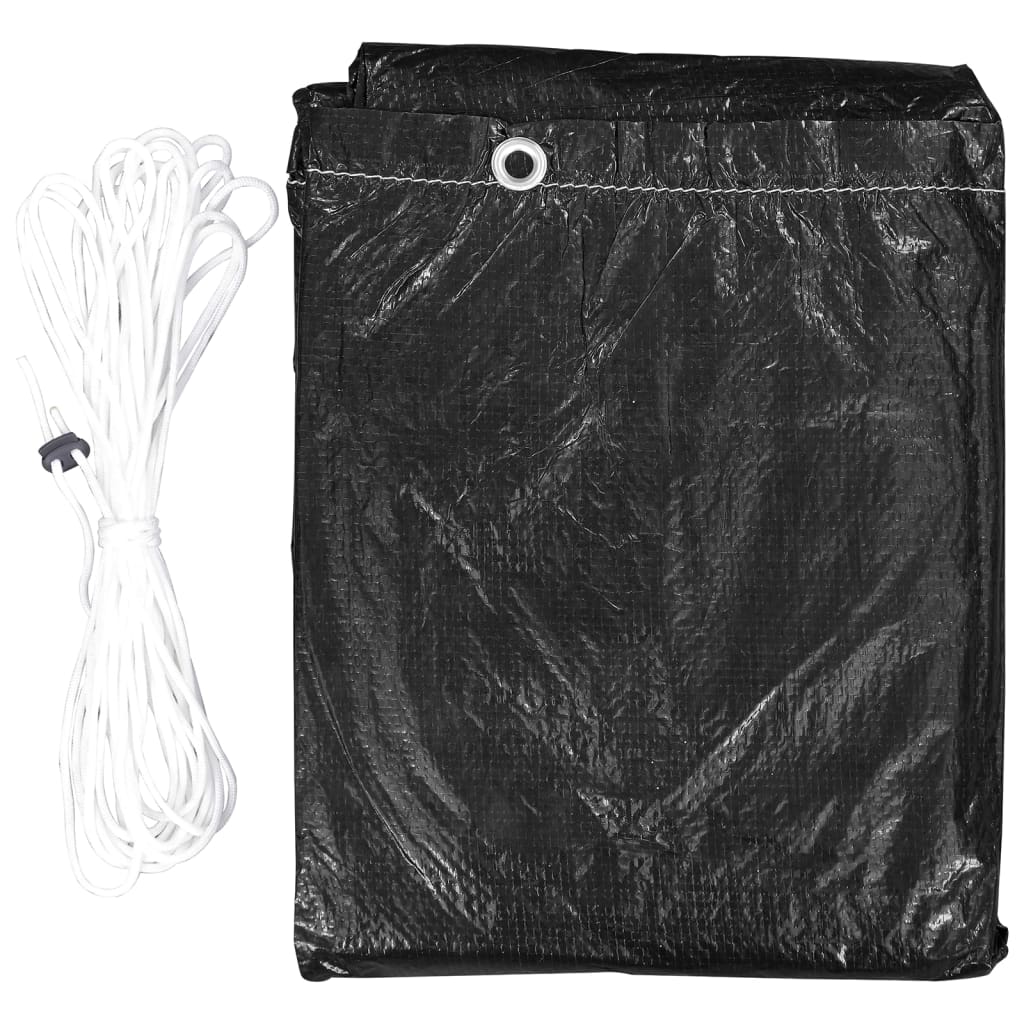 Hollywoodschaukel-Abdeckungen 2 Stk. 10 Ösen 255x145x170 cm - Pazzar.ch