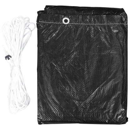 Hollywoodschaukel-Abdeckungen 2 Stk. 6 Ösen 135x105x175 cm - Pazzar.ch