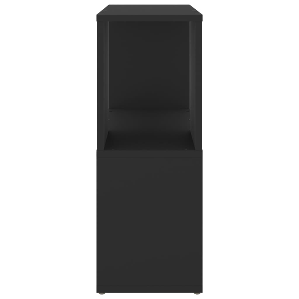 Bücherregal Schwarz 60x24x63 cm Holzwerkstoff - Pazzar.ch