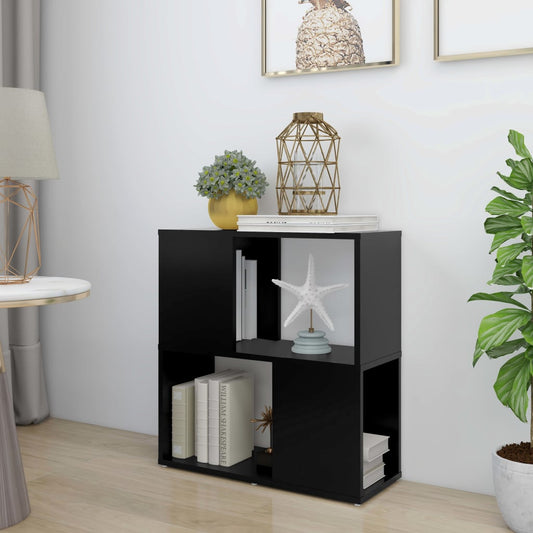 Bücherregal Schwarz 60x24x63 cm Holzwerkstoff - Pazzar.ch