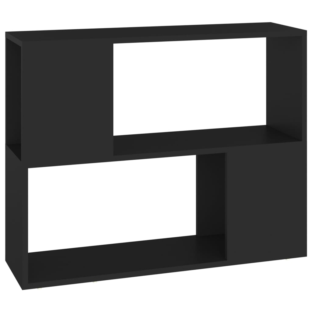 TV-Schrank Schwarz 80x24x63 cm Holzwerkstoff - Pazzar.ch