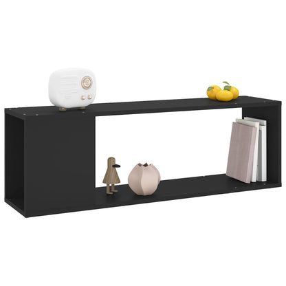 TV-Schrank Schwarz 100x24x32 cm Holzwerkstoff - Pazzar.ch