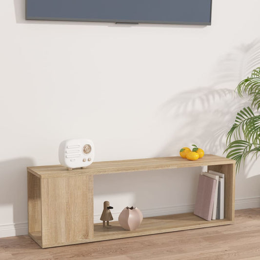 TV-Schrank Sonoma-Eiche 100x24x32 cm Holzwerkstoff - Pazzar.ch
