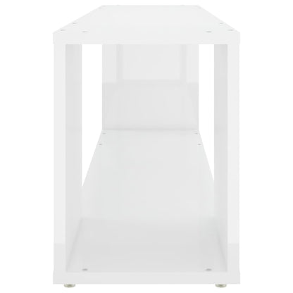 TV-Schrank Hochglanz-Weiß 100x24x32 cm Holzwerkstoff - Pazzar.ch
