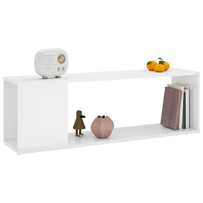 TV-Schrank Hochglanz-Weiß 100x24x32 cm Holzwerkstoff - Pazzar.ch