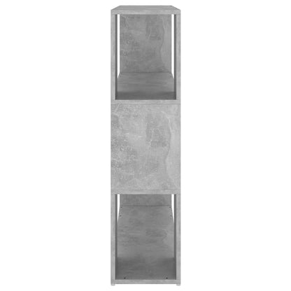 Bücherregal Raumteiler Betongrau 100x24x94 cm - Pazzar.ch