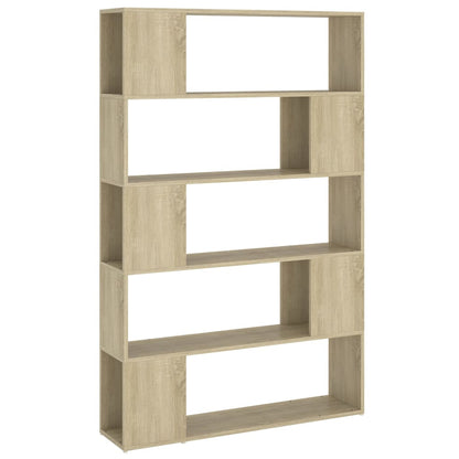 Bücherregal Raumteiler Sonoma-Eiche 100x24x155 cm Holzwerkstoff - Pazzar.ch