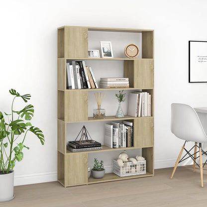 Bücherregal Raumteiler Sonoma-Eiche 100x24x155 cm Holzwerkstoff - Pazzar.ch