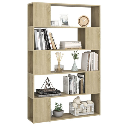 Bücherregal Raumteiler Sonoma-Eiche 100x24x155 cm Holzwerkstoff - Pazzar.ch
