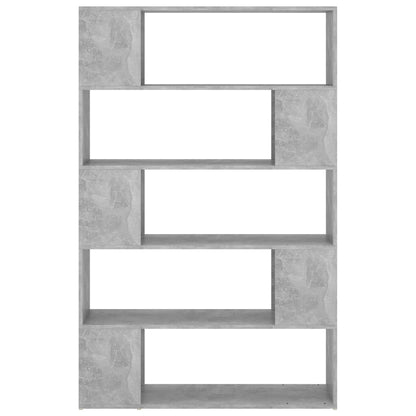 Bücherregal Raumteiler Betongrau 100x24x155 cm Holzwerkstoff - Pazzar.ch