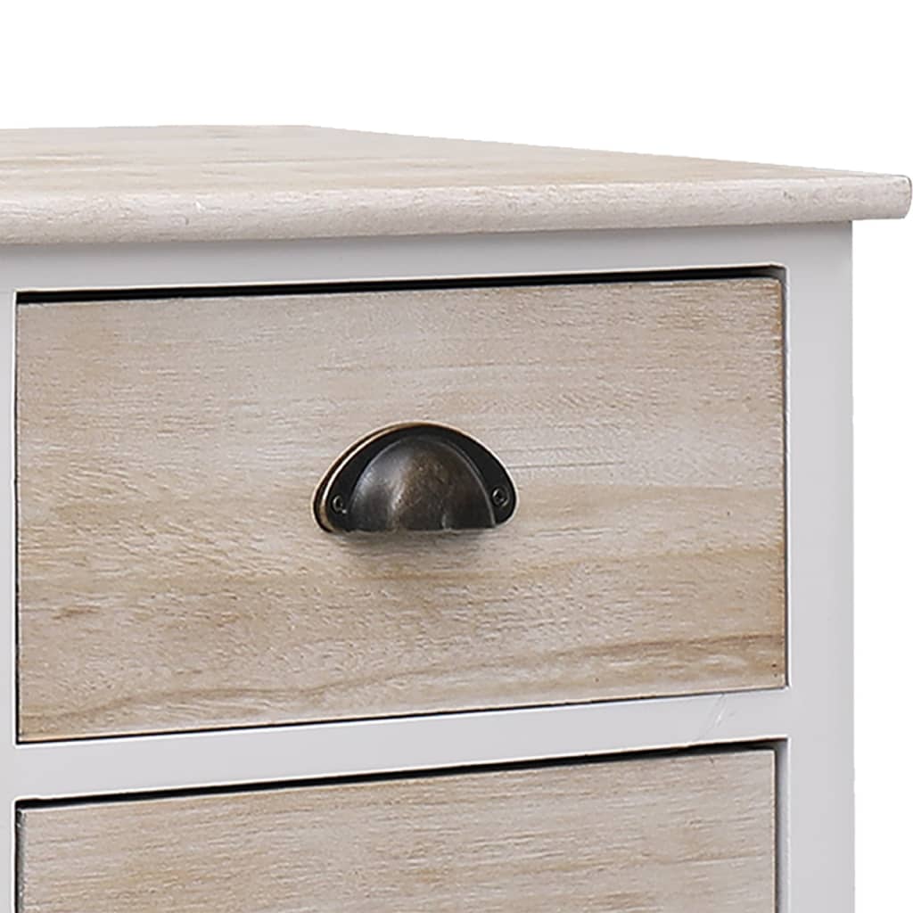 TV-Schrank 108x30x40 cm Massivholz Paulownia - Pazzar.ch
