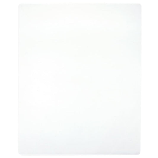 Spannbettlaken Jersey Weiß 140x200 cm Baumwolle - Pazzar.ch