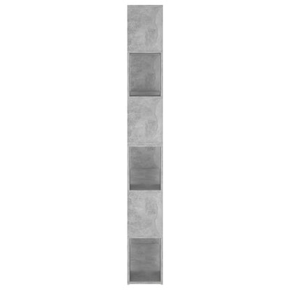 Bücherregal Raumteiler Betongrau 100x24x188 cm - Pazzar.ch
