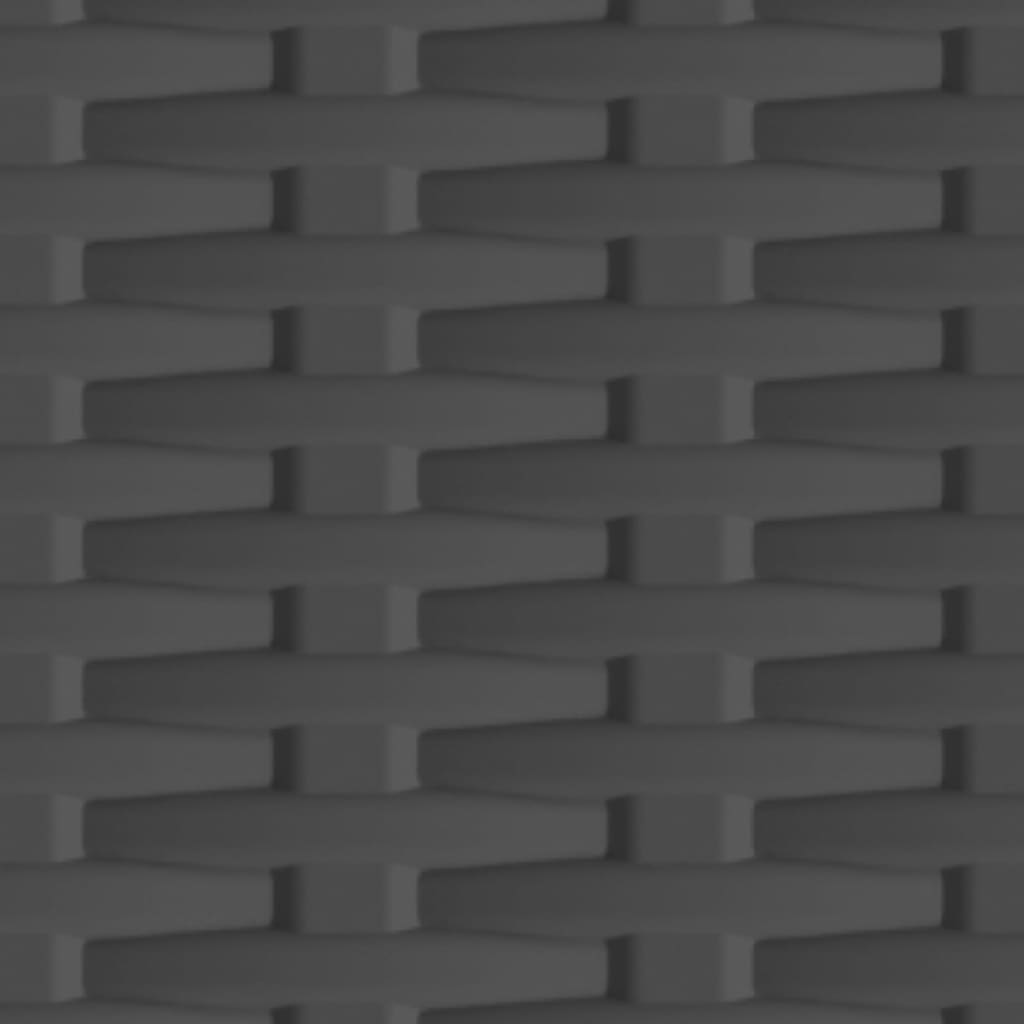 Kunststoffschrank 68x39x92 cm Rattan-Design - Pazzar.ch