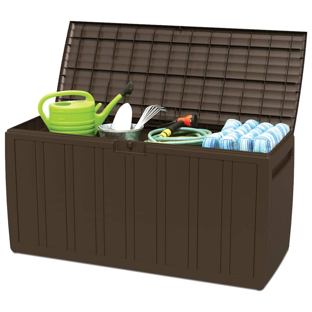 Kissenbox Braun 117x45,5x57,5 cm 270 L - Pazzar.ch