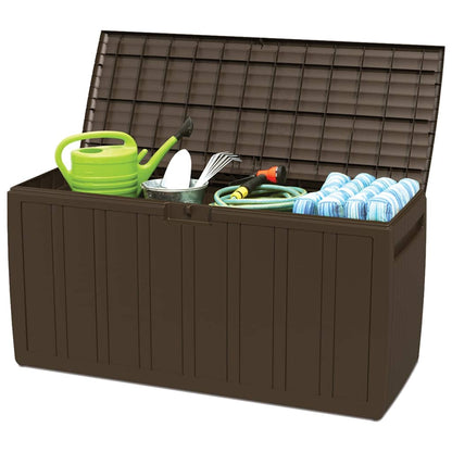 Kissenbox Braun 117x45,5x57,5 cm 270 L - Pazzar.ch