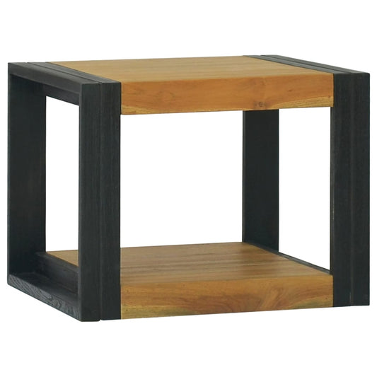 Wand-Badregal 45x45x35 cm Massivholz Teak - Pazzar.ch