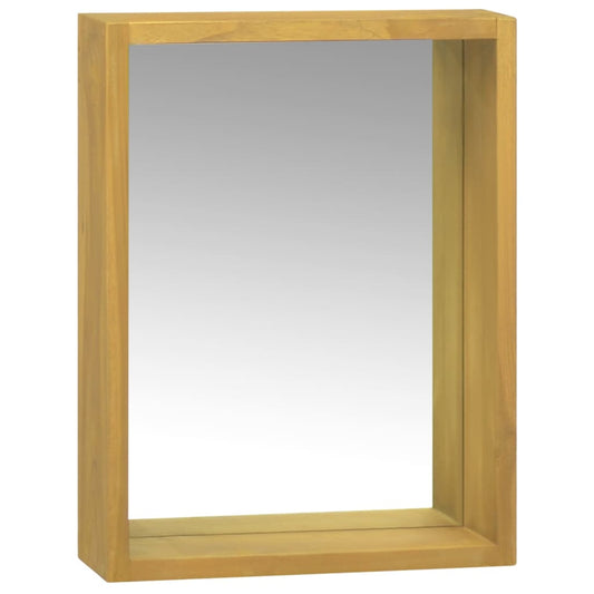 Spiegelschrank 30x10x40 cm Massivholz Teak - Pazzar.ch