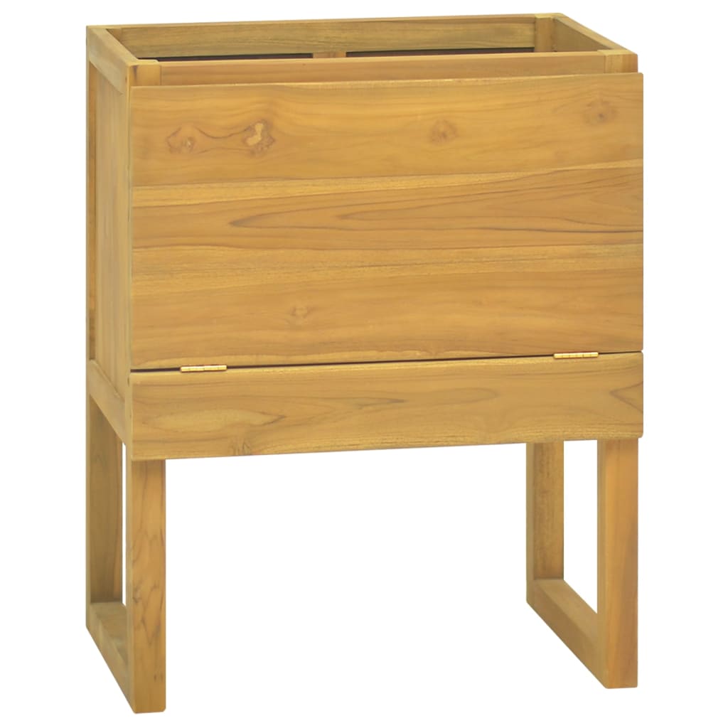 Badschrank 60x45x75 cm Massivholz Teak - Pazzar.ch