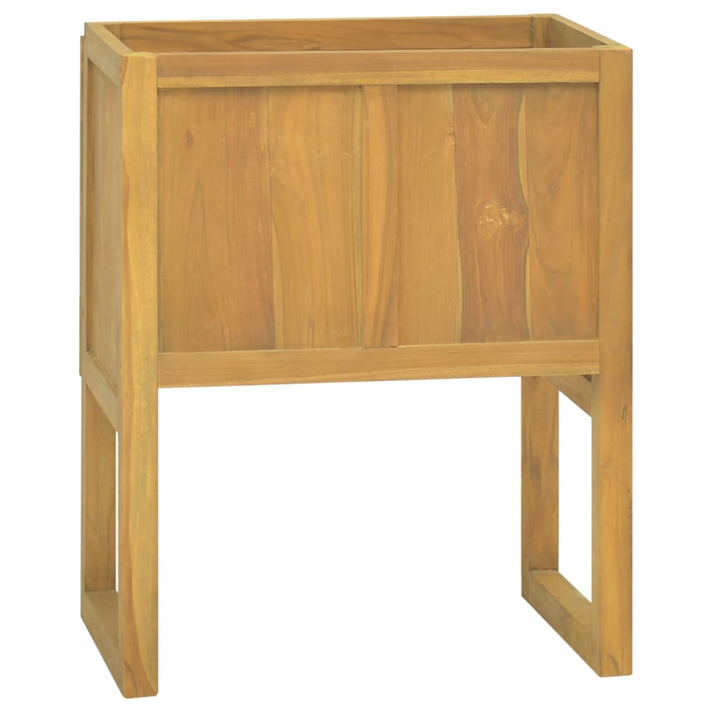 Badschrank 60x45x75 cm Massivholz Teak - Pazzar.ch