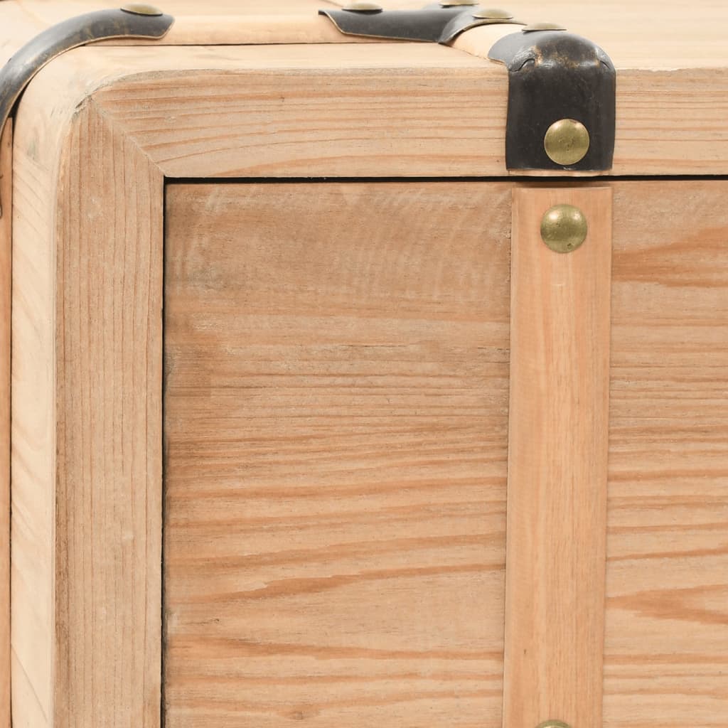 TV-Schrank 110x33x35 cm Massivholz Tanne - Pazzar.ch
