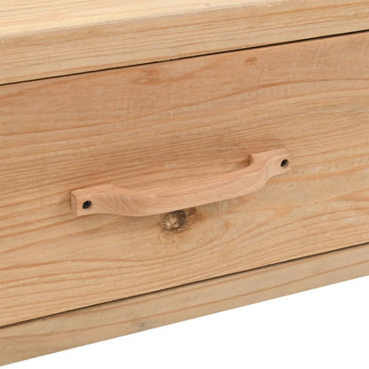 TV-Schrank 110x33x35 cm Massivholz Tanne - Pazzar.ch