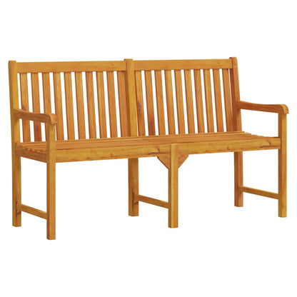 Gartenbank 150 cm Massivholz Akazie - Pazzar.ch